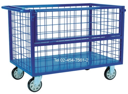 MT-28:รถเข็นกรงเหล็กพ่นสีน้ำเงิน
Blue Steel Trolley-S026